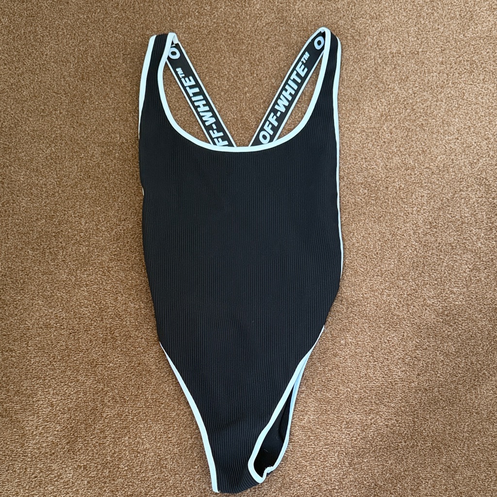 Off-White Black And White Bodysuit